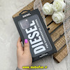 قاب گوشی iPhone 12 Pro Max آیفون اورجینال دیزل DIESEL کلاسیک فیت پارچه ای Hard Golden Consept مشکی کد 61399