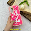 قاب گوشی Galaxy A55 سامسونگ سیلیکونی سولید SOLID منحنی سه بعدی برجسته عروسکی محافظ لنز دار طرح Barbie صورتی کد 61502