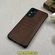 قاب گوشی Galaxy A05S سامسونگ طرح ژله ای چرمی ساده گوزنی محافظ لنزدار قهوه ای کد 61716