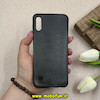قاب گوشی Galaxy A10 / Galaxy M10 سامسونگ طرح ژله ای چرمی ساده گوزنی محافظ لنزدار مشکی کد 61727