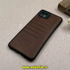 قاب گوشی Galaxy A12 - Galaxy M12 سامسونگ طرح ژله ای چرمی ساده گوزنی محافظ لنزدار قهوه ای کد 61740