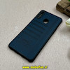 قاب گوشی Galaxy A20S سامسونگ طرح ژله ای چرمی ساده گوزنی محافظ لنزدار سرمه ای کد 61753