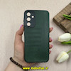 قاب گوشی Galaxy A25 سامسونگ طرح ژله ای چرمی ساده گوزنی محافظ لنزدار سبز کد 61762