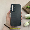 قاب گوشی Galaxy A25 سامسونگ طرح ژله ای چرمی ساده گوزنی محافظ لنزدار مشکی کد 61763