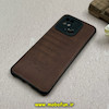 قاب گوشی Redmi 10C / Redmi 10 Power / Poco C40 شیائومی طرح ژله ای چرمی ساده گوزنی محافظ لنزدار قهوه ای کد 61823