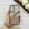 قاب گوشی Galaxy A25 سامسونگ ژله ای شفاف بی رنگ محافظ لنز دار رنگ دودی کد 61610