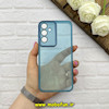 قاب گوشی Galaxy A25 سامسونگ ژله ای شفاف بی رنگ محافظ لنز دار رنگ آبی کد 61611