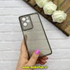 قاب گوشی Poco X5 Pro شیائومی ژله ای شفاف بی رنگ محافظ لنز دار رنگ دودی کد 61617