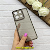 قاب گوشی Redmi Note 13 4G شیائومی ژله ای شفاف بی رنگ محافظ لنز دار رنگ دودی کد 61630