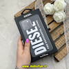 قاب گوشی iPhone 14 Pro Max آیفون اورجینال دیزل DIESEL کلاسیک فیت پارچه ای Hard Golden Consept مشکی کد 61407