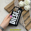 قاب گوشی iPhone 14 Pro Max آیفون اورجینال دیزل DIESEL کلاسیک فیت پارچه ای Hard Golden Consept مشکی کد 61407
