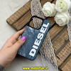 قاب گوشی iPhone 14 Pro آیفون اورجینال دیزل DIESEL کلاسیک فیت پارچه ای Hard Golden Consept سرمه ای کد 61404