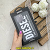 قاب گوشی iPhone 15 Pro Max آیفون اورجینال دیزل DIESEL کلاسیک فیت پارچه ای Hard Golden Consept مشکی کد 61408