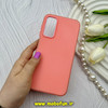 قاب گوشی Galaxy A24 سامسونگ اورجینال پاستیلی مات دوتیکه گلبهی کد 62194