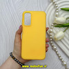 قاب گوشی Galaxy A24 سامسونگ اورجینال پاستیلی مات دوتیکه زرد کد 62195