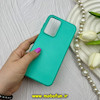 قاب گوشی Galaxy A25 سامسونگ اورجینال پاستیلی مات دوتیکه سبزآبی کد 62196