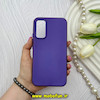 قاب گوشی Galaxy A34 سامسونگ اورجینال پاستیلی مات دوتیکه بنفش تیره کد 62211