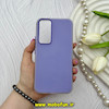 قاب گوشی Galaxy A54 سامسونگ اورجینال پاستیلی مات دوتیکه بنفش کد 62216