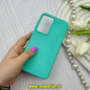 قاب گوشی Galaxy A55 سامسونگ اورجینال پاستیلی مات دوتیکه سبزآبی کد 62231