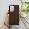 قاب گوشی Galaxy A55 سامسونگ اورجینال پاستیلی مات دوتیکه قهوه ای کد 62232