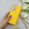 قاب گوشی Galaxy S21 FE سامسونگ اورجینال پاستیلی مات دوتیکه زرد کد 62321