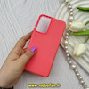 قاب گوشی Galaxy S21 FE سامسونگ اورجینال پاستیلی مات دوتیکه صورتی کد 62323