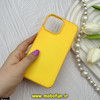 قاب گوشی iPhone 13 Pro Max آیفون اورجینال پاستیلی مات دوتیکه زرد کد 62257