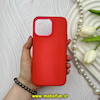 قاب گوشی iPhone 14 Pro Max آیفون اورجینال پاستیلی مات دوتیکه قرمز کد 62266