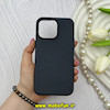 قاب گوشی iPhone 15 Pro Max آیفون اورجینال پاستیلی مات دوتیکه مشکی کد 62276