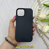قاب گوشی iPhone 15 آیفون اورجینال پاستیلی مات دوتیکه مشکی کد 62269