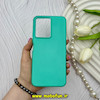 قاب گوشی Redmi 13C - Poco C65 شیائومی اورجینال پاستیلی مات دوتیکه سبزآبی کد 62288