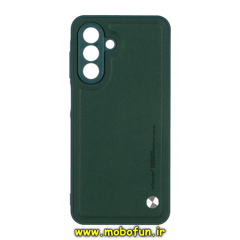 قاب گوشی Galaxy A26 سامسونگ چرمی سخت Hard نیلکین NILLKIN محافظ لنزدار سبز کد 48631