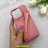 قاب گوشی iPhone 16 Pro آیفون سیلیکونی پاک کنی اورجینال rhode روود همراه با لیپ گلاس گلبهی کد 62709