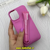 قاب گوشی iPhone 16 آیفون سیلیکونی پاک کنی اورجینال rhode روود همراه با لیپ گلاس صورتی کد 62705