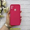 قاب گوشی Galaxy A11 - Galaxy M11 سامسونگ سیلیکونی ژله ای Solid محافظ لنزدار سرخابی کد 62787