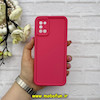 قاب گوشی Galaxy A31 سامسونگ سیلیکونی ژله ای Solid محافظ لنزدار سرخابی کد 62810