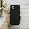 قاب گوشی Galaxy A31 سامسونگ سیلیکونی ژله ای Solid محافظ لنزدار مشکی کد 62812