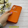 قاب گوشی Galaxy S23 FE سامسونگ سیلیکونی ژله ای Solid محافظ لنزدار نارنجی کد 62911