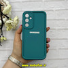 قاب گوشی Galaxy S23 FE سامسونگ سیلیکونی ژله ای Solid محافظ لنزدار سبز کد 62914