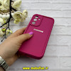 قاب گوشی Galaxy S23 FE سامسونگ سیلیکونی ژله ای Solid محافظ لنزدار سرخابی کد 62916