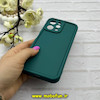 قاب گوشی Redmi 12 / Poco M6 Pro 5G شیائومی سیلیکونی ژله ای Solid محافظ لنزدار سبز کد 62860