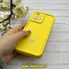 قاب گوشی Redmi Note 12 4G شیائومی سیلیکونی ژله ای Solid محافظ لنزدار زرد کد 62863