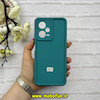 قاب گوشی Redmi Note 12 Pro Plus 5G - Redmi Note 12 Explorer شیائومی سیلیکونی ژله ای Solid محافظ لنزدار سبز کد 62879