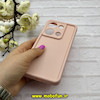 قاب گوشی Redmi Note 13 Pro 4G / Poco M6 Pro 4G شیائومی سیلیکونی ژله ای Solid محافظ لنزدار صورتی کد 62881