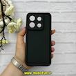 قاب گوشی Redmi Note 13 Pro 5G / Poco X6 شیائومی سیلیکونی ژله ای Solid محافظ لنزدار مشکی کد 62892