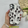 قاب گوشی iPhone 11 آیفون اورجینال چرمی پافری فانتزی برجسته طرح میکی موس کد 62968