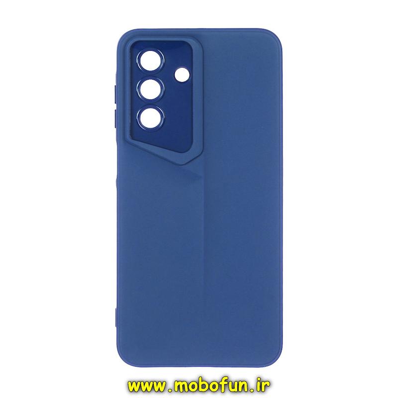 قاب گوشی Galaxy A26 سامسونگ Porsche Design سیلیکونی ژله ای محافظ لنز دار آبی تیره کد 49172