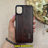 قاب گوشی Galaxy A05 سامسونگ اورجینال برند CASETIFY طرح دوخت HARD چرمی قهوه ای تیره کد 63654