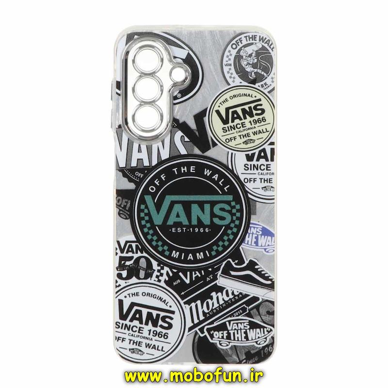 قاب گوشی Galaxy A26 سامسونگ اورجینال فانتزی سخت لیزری کرومی محافظ لنزدار طرح اسپرت VANS کد 49189