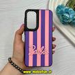 قاب گوشی Galaxy A35 سامسونگ سیلیکونی CASETIFY هارد سه بعدی برجسته طرح باربی Barbie کد 63096